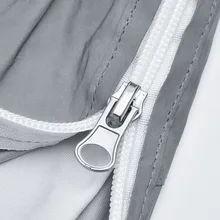 Женские спортивные шорты с боковой молнией однотонные цветные светоотражающие шорты для спорта KH889