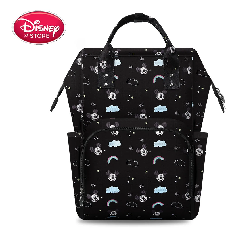 Disney Mommy Baby Care пеленка сумка Детский Органайзер Дисней Микки дорожный рюкзак сумка для коляски детские сумки для мамы дорожный рюкзак - Цвет: CH