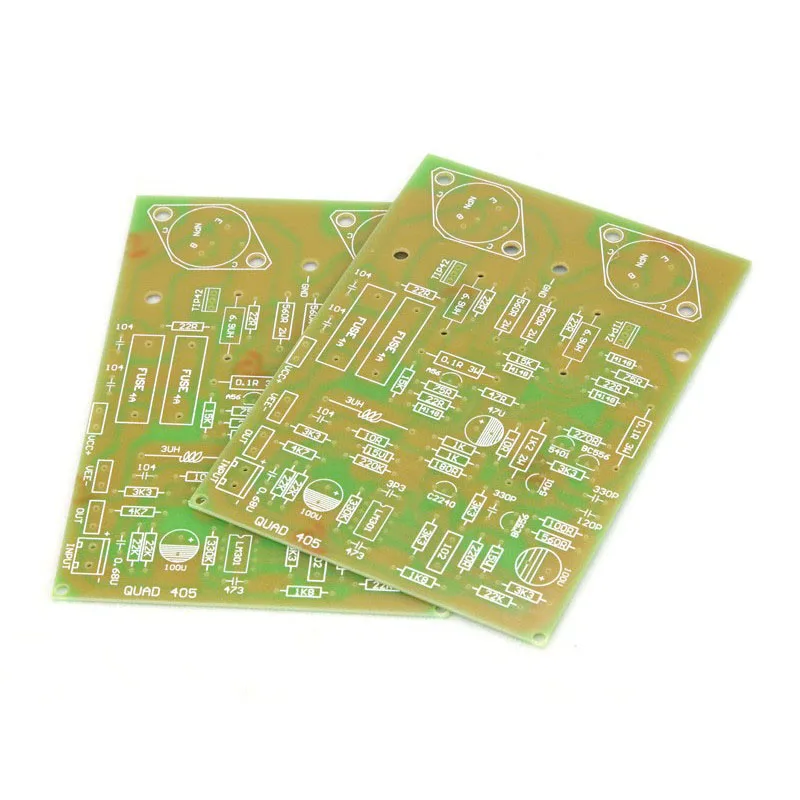 SUQIYA Replica QUAD405 gold seal усилитель мощности платы PCB AMP (пара)|Усилители мощности| |