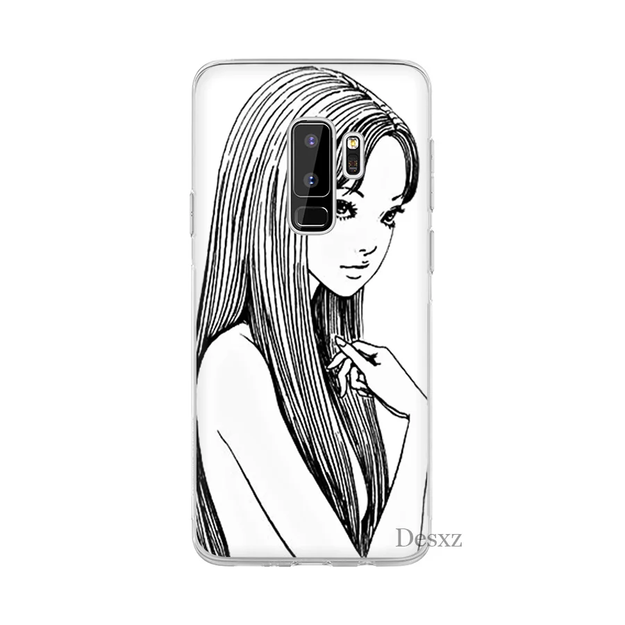 Черный и белый чехол для девочек Samsung Galaxy S10e S8 S9 M10 M20 M30 M40 S10 Plus S3 S5 S4 S6 S7 Edge Note 8