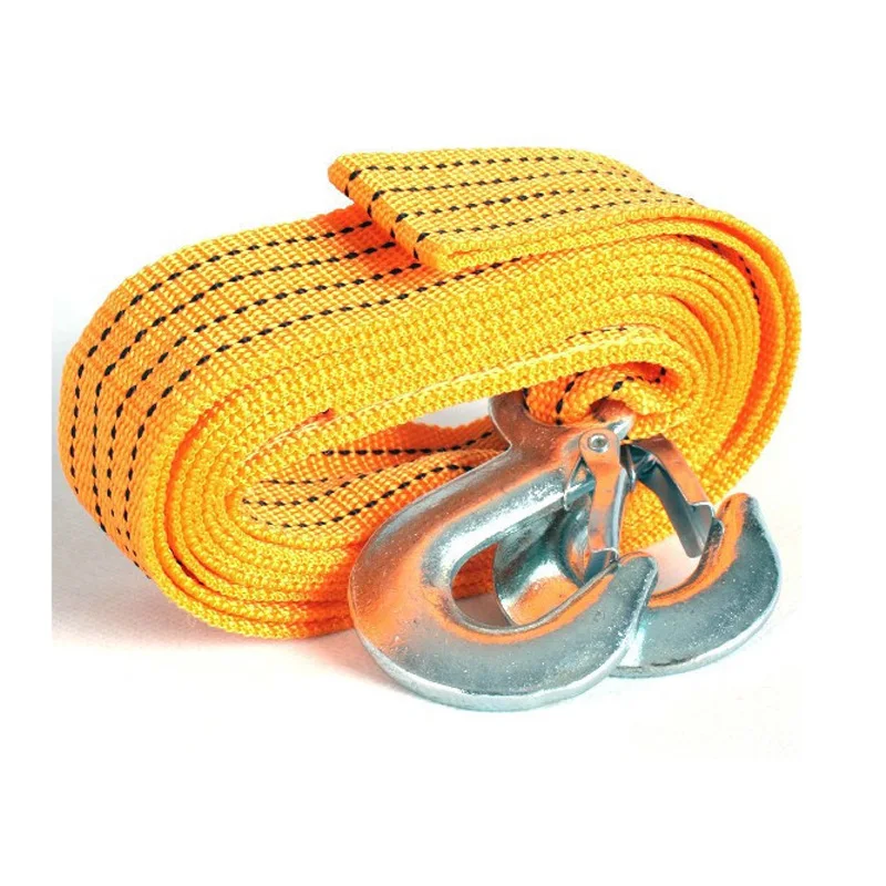 Флуоресцентный автомобильный трейлер веревка с крюком спасательные поперечные шнуры для крепления