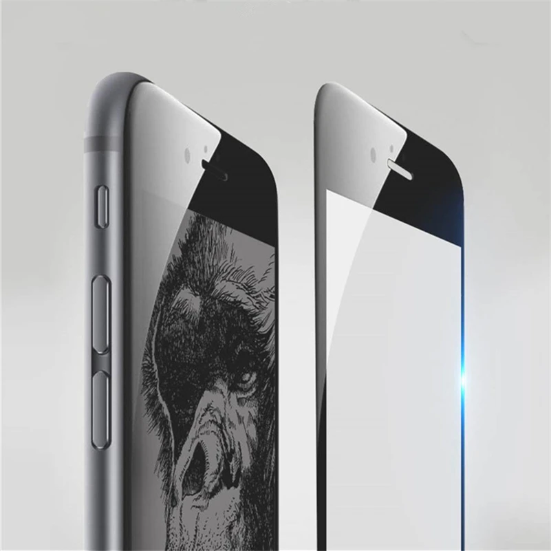 HD закаленное стекло для IPhone 6 6s Gorilla защита экрана толщиной 0 26 мм 3D Kang Ning полная