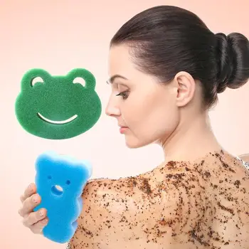

Baby Soft Sponge Bath Brushes Kids Cartoon Shape Bathing Shower Products Children Bathroom Rubbing Brush Infant Drawing Tool Toy