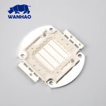 Wanhao D7 части 3d принтер Запасные части Светодиодный УФ светильник D7 УФ светильник+ охлаждающий плавник(60*60 мм