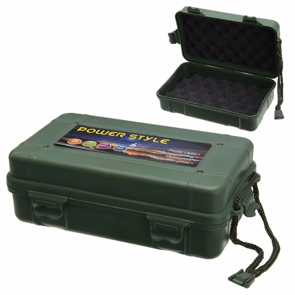 Outdoor Shockproof Waterproof Boxes Survival Airtight Case Holder For
