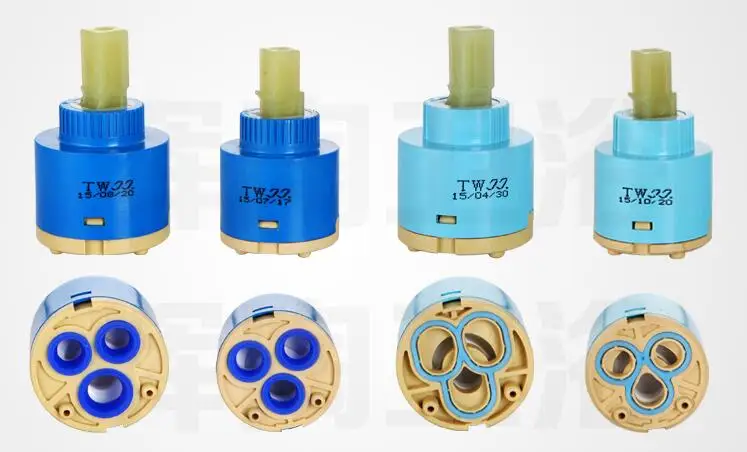 Top high quality Durable different size faucet ceramic cartridge famous Tiwan JiuJiu brand 10 years guaruantee