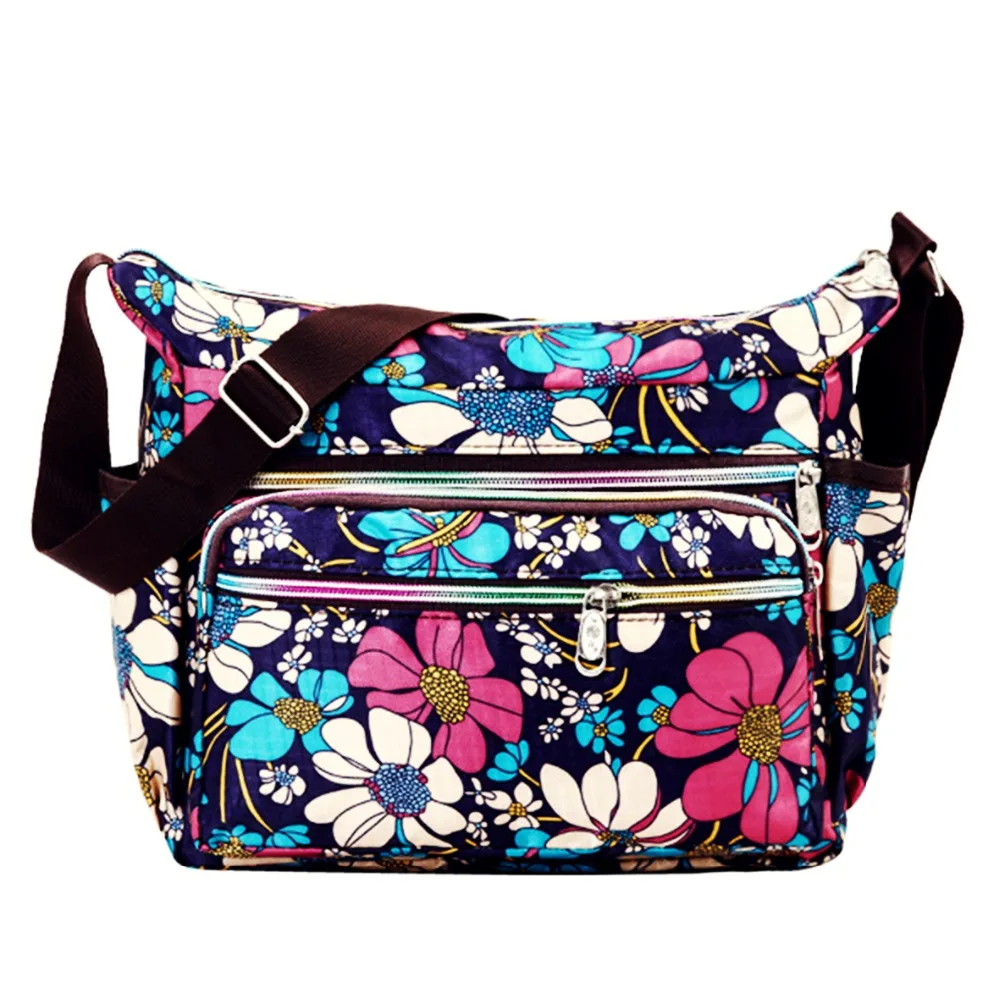 2019 الجديدة النساء حقيبة كتف الأزياء الطباعة Crossbody حقائب السيدات بولسا الأنثوية صغيرة النايلون النساء رسول أكياس بسحاب لينة 2019 الجديدة النساء حقيبة كتف الأزياء الطباعة Crossbody حقائب السيدات بولسا الأنثوية صغيرة النايلون النساء رسول أكياس بسحاب لينة