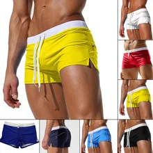 1 шт. мужские плавательные трусы купальник дышащий карман на молнии Мода для пляжа плавания ming YS-BUY