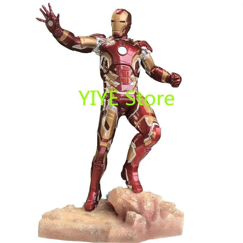 

Hot new Avengers Infinity War Civil War Superhero Statue Iron Man Full-Length Portrait Resin Action Figure Toy Gift AG678