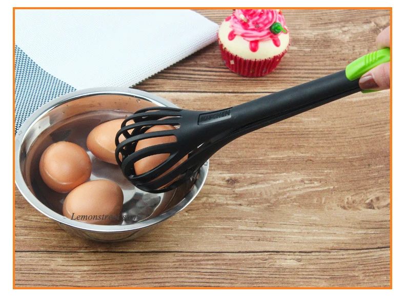 Креативные нейлоновые многофункциональные миксер венчики для взбивания яиц ручной блендер с зажимом для хлеба кухонные принадлежности для выпечки XYWY-14