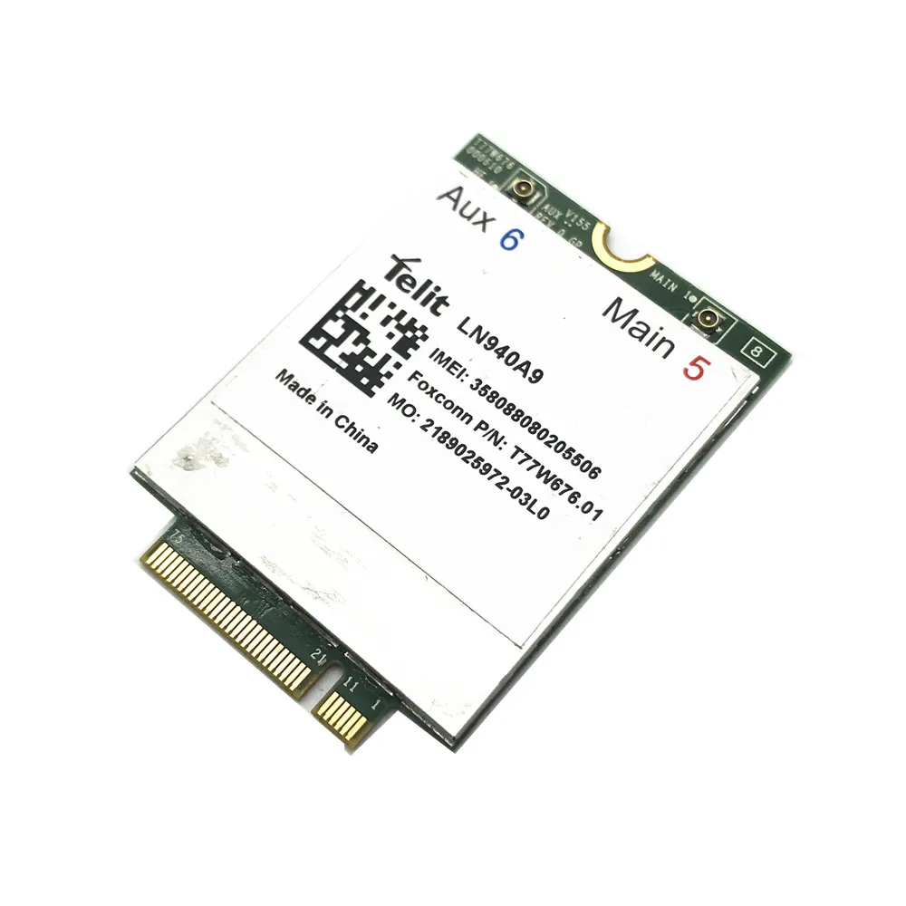 Для модемной карты telite LN940 LN940A9 T77W676 LTE Cat 9 M.2/NGFF 450 Мбит/с 4G WWAN LTE