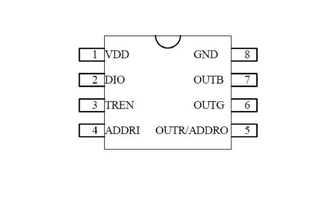 

50X high quality DMX decoder chip new design DMX/1990 decoder IC free shipping
