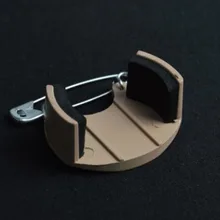 Etui na monety/wywrotka-Metal (półdolarówka, monety nie są wliczone) magiczne sztuczki pojawiające się monety Magie akcesoria sztuczka rekwizyty