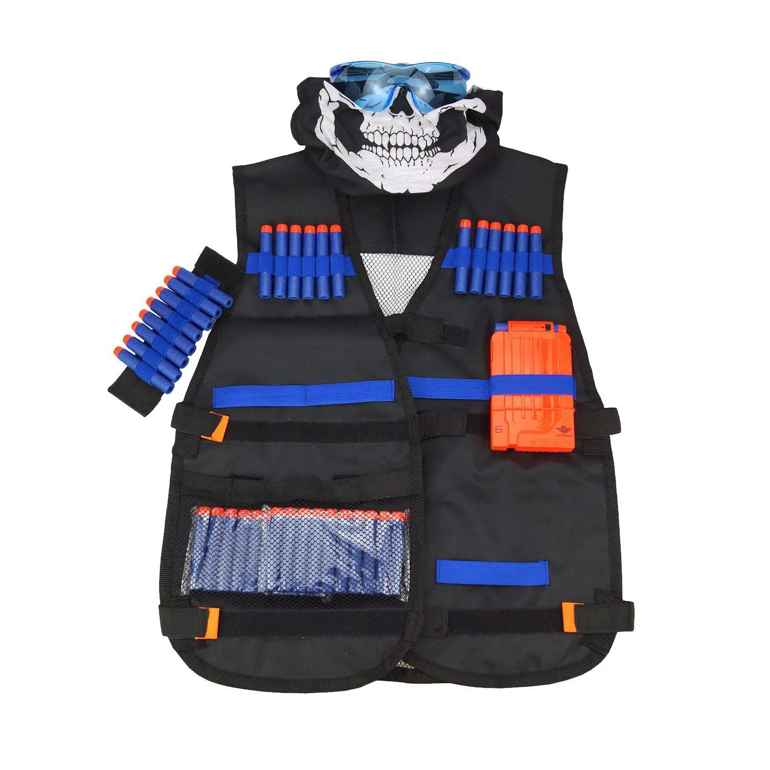 ChildrenBlack аксессуары для тактического оружия жилет куртка жилет патроны держатель N-страйк Элит пистолет игрушечный снаряд Дартс на липучках