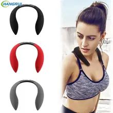 Hangrui новинка беспроводной Bluetooth шейный динамик FM AUX SD USB стерео многофункциональный портативный динамик наушники по Bluetooth