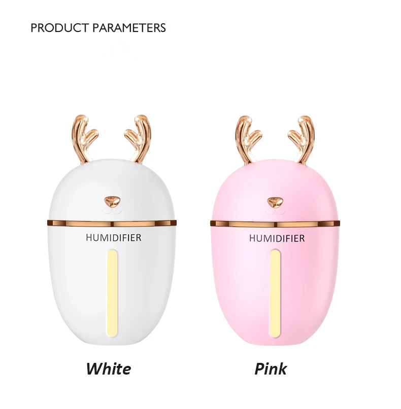 

450ML Air Humidifier USB Aroma Essential Oil Diffuser For Home Office Aromatherapy Humidificador Difusor With nightLight Lamp