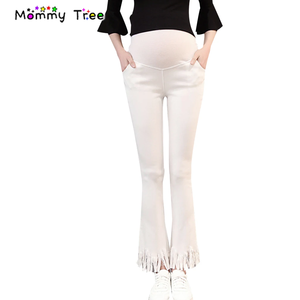 2017 Summer Burr Maternity Nine Pants Thin Pregnancy Trousers