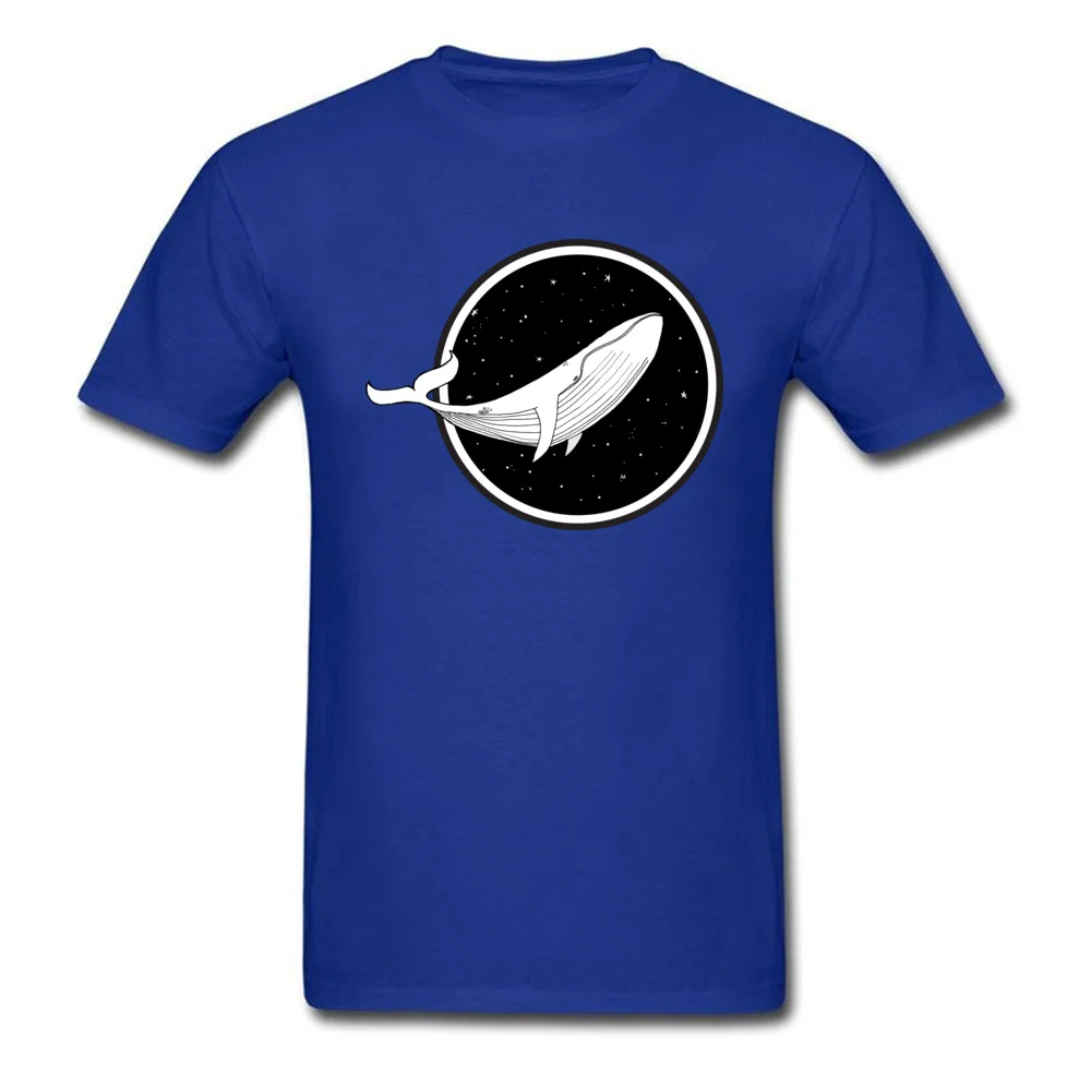 Printed T-Shirt 2018 Round Collar Space Aquarium 100% Cotton Men Tops Shirt Gift Short Sleeve Sweatshirts Top Quality Space Aquarium blue