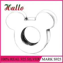 Ювелирные изделия Минни спейсер Argent 925 бусина 925 подходит plata de ley 925 браслеты из стерлингового серебра материал для изготовления украшений