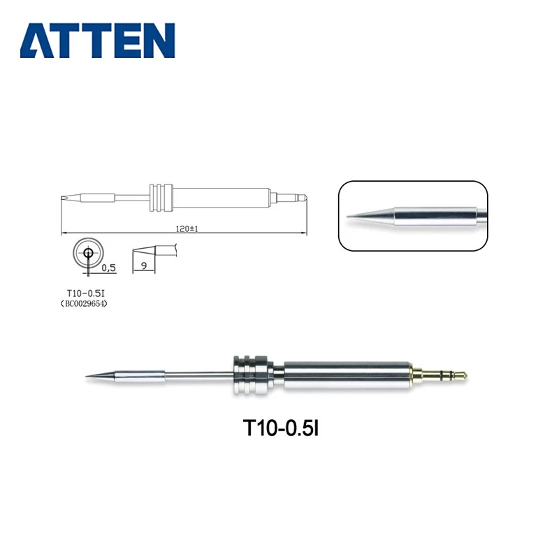 

ATTEN Original authentic T10 Tip for GT-2010 High quality usb soldering iron