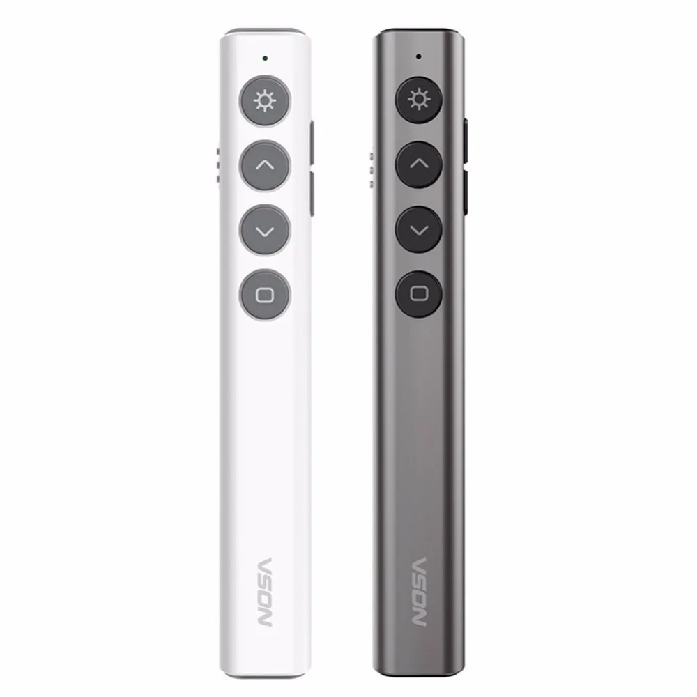 

Longet N35 Wireless Presenter Pointer RF 2.4GHz PPT Slide Advancer USB Remote Control Flip Pen Powerpoint Presentation Clicker