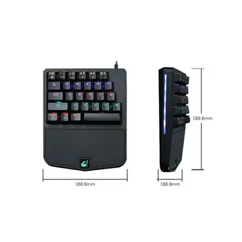 

HIPERDEAL Computer Peripherals mini keyboard gaming keyboard gaming keyboard with backlight keyboard mechanical Jul12