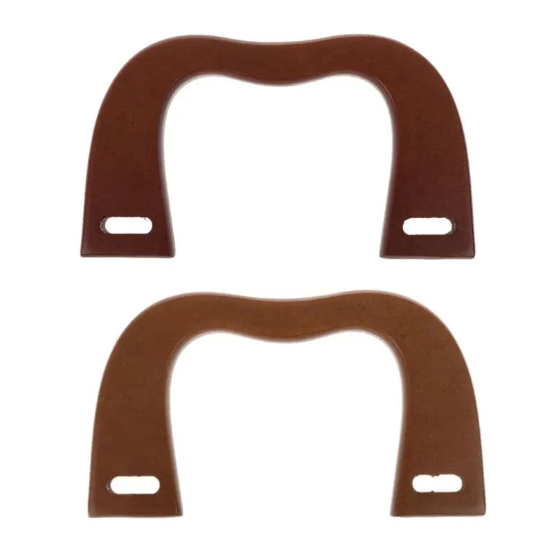 

M Shape Wooden Bag Handle Replacement for DIY Shoulder Bag Making Handbag Tool