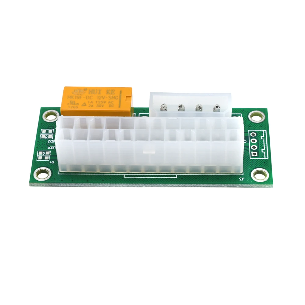 TISHRIC 10 шт. 24Pin ATX к 4Pin Molex удлинитель Add2psu двойной блок питания кабель стартера