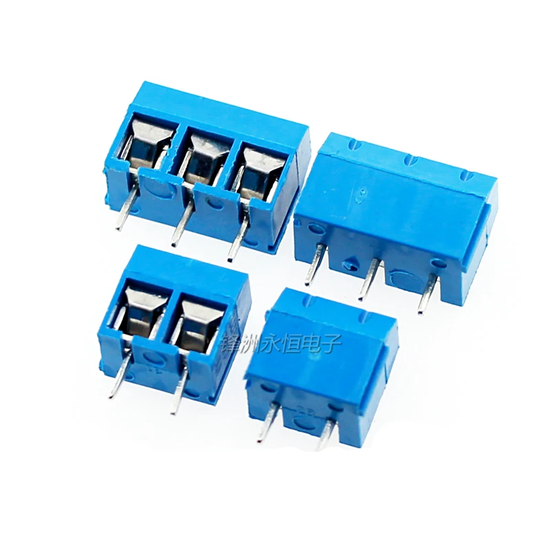 

20PCS/lot Terminals KF-301 2P 3P 5.0MM 12A 300V PCB