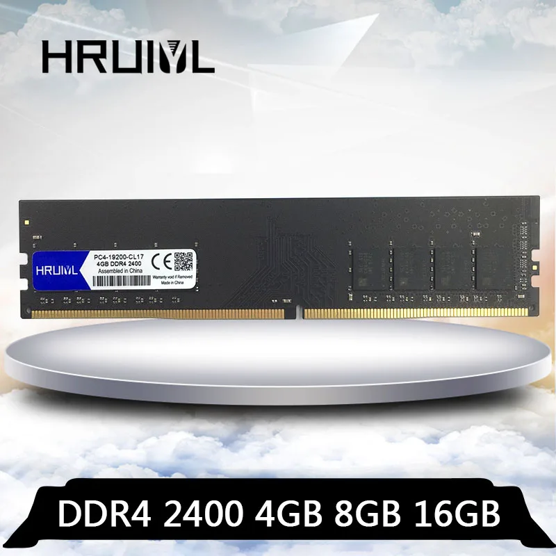 HRUIYL ПК ОЗУ DDR4 4 ГБ 8 DDR 16 Гб 2400 МГц память материнской платы десктопная версия