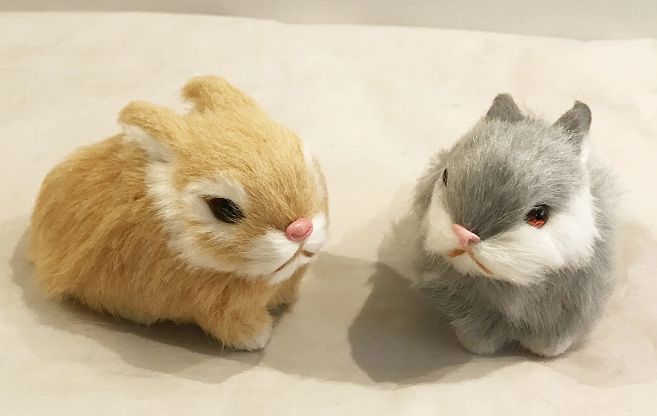 

free shipping natural rabbit models