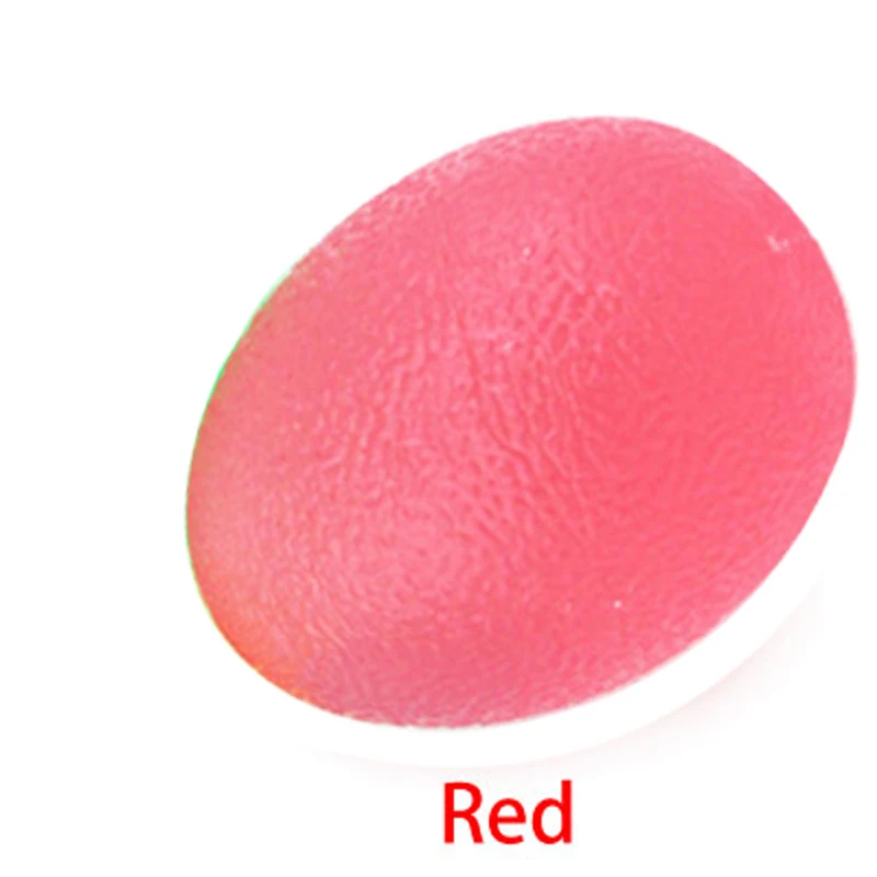 Горячая унисекс сильный захват яйцо ручной тренажер силовой мяч гироскоп для тренировки запястья шарик усилителя руки нескользящие носки - Цвет: Red
