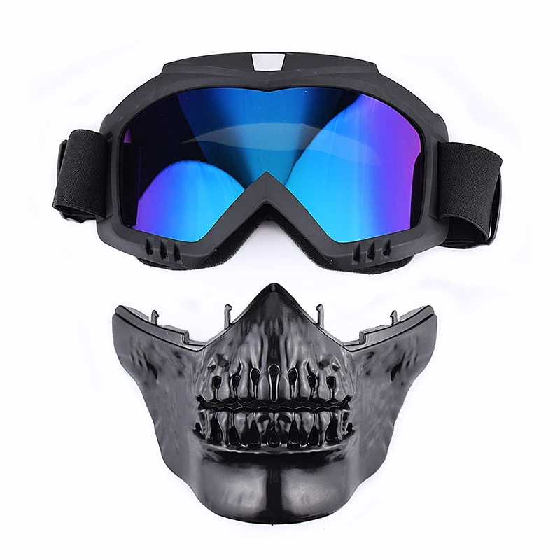 MJMOTO мотоциклетные очки, шлем для езды на открытом воздухе, для мотокросса, черепа, ветрозащитные очки, песочные очки, gafas, для мотокросса