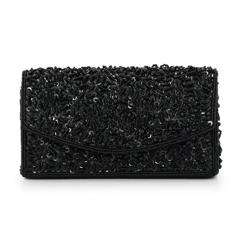 2017 Fashion Beaded Women Clutches Handmade Bridal Bag Wedding Party