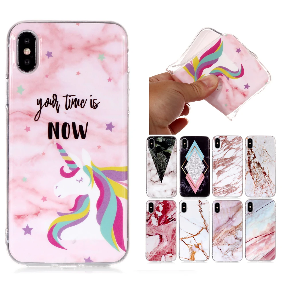 Мягкий чехол из ТПУ с мраморным камнем для Samsung Galaxy S10 Lite J3 J5 J7 2016 2015 2017 EU J4 J6 Plus J8 2018