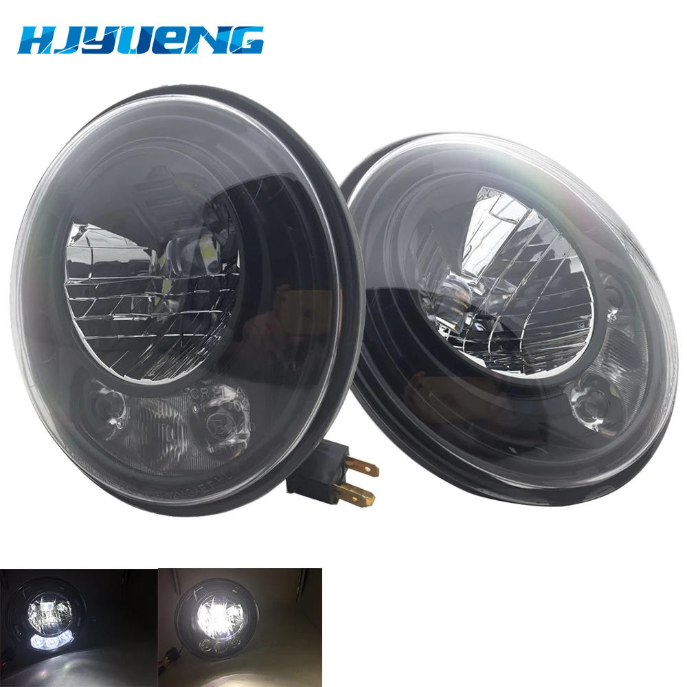 

2pcs For Wrangler JK 2 Door 2 Hummer H1 H2 7inch LED Headlights For Lada 4x4 urban Niva 2007~2016 For Suzuki Samurai