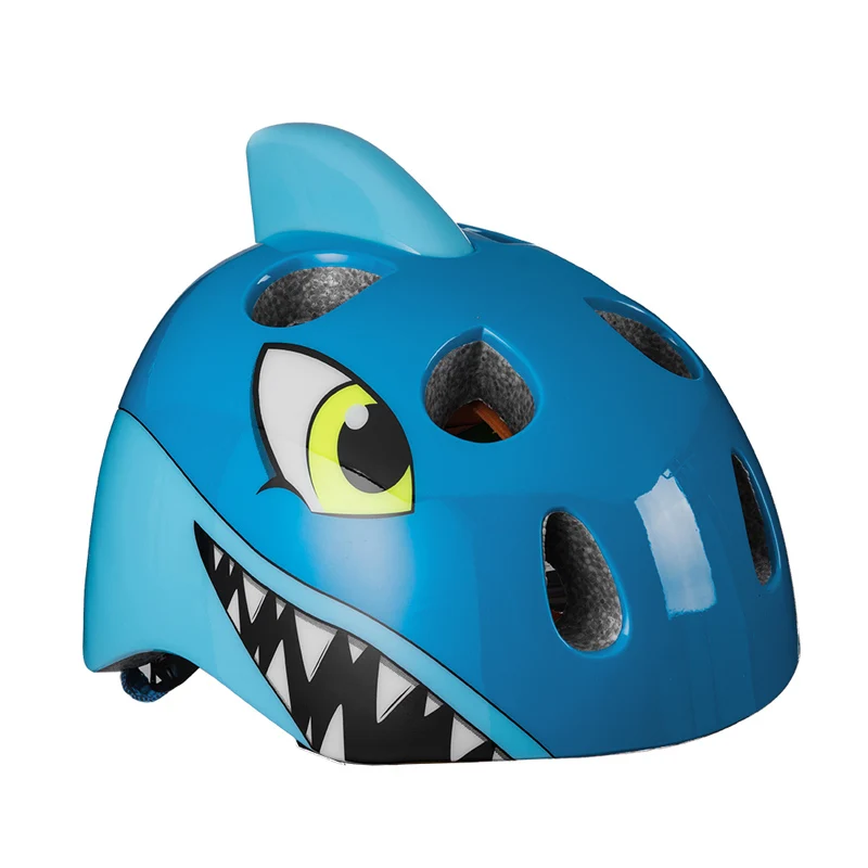 RockBros Cycling Child Helmet Kid Protectiv Helmet Size 52-57cm Goldfish Oange
