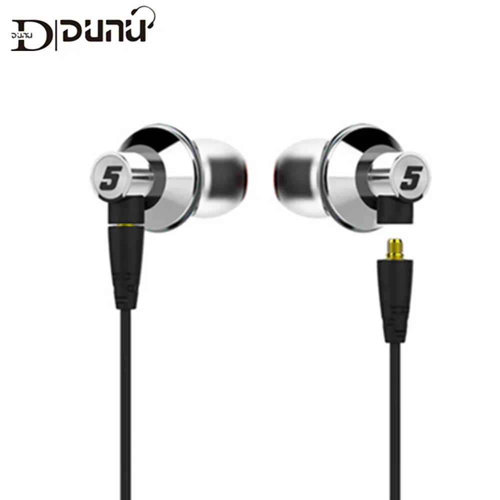 

DUNU TITAN5 HiFi In Ear Earphone Rich Bass Large dynamic acoustic performance interchangeable cable TITAN 5 TITAN-5 TITAN 1 3 T3