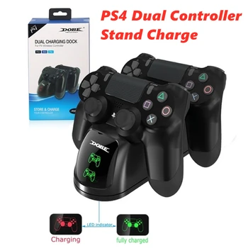 

PS4 Controller Dual USB Charging Charger Docking Station for PS4 Slim Controller Charger Controller Charging Station