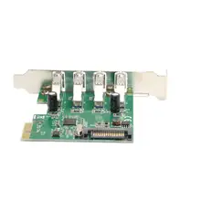 Стандартный USB 3 PCI-e низкопрофильный 4 высокоскоростной мини-шкаф полувысококачественная плата карта расширения