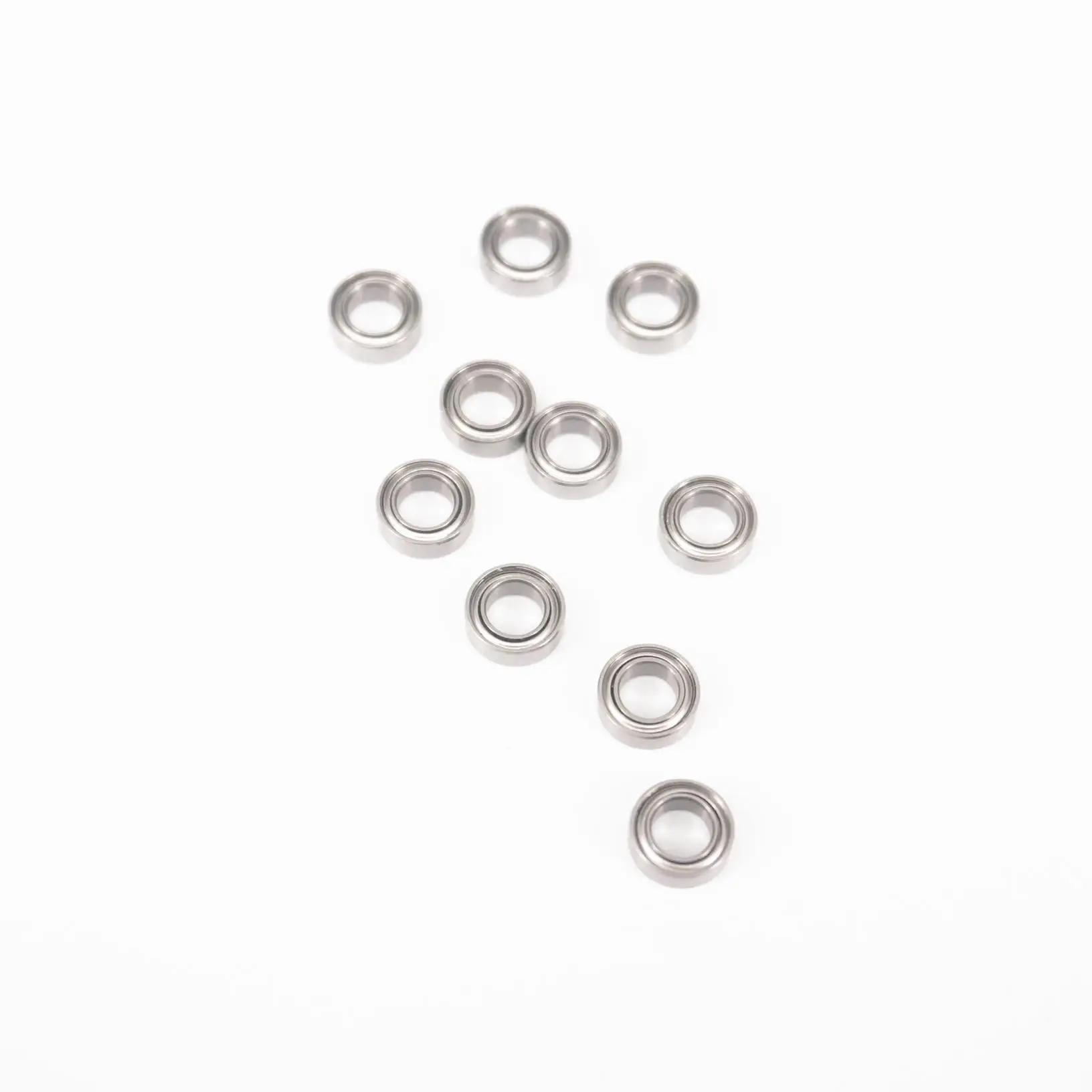 

(10)MR72ZZ 2x7x3mm P0 ABEC1 Deep Groove Ball Miniature Bearing Gcr15