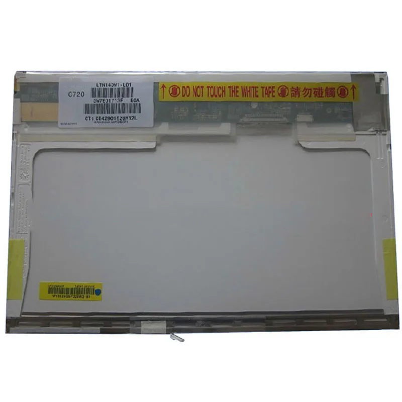 

14'' laptop lcd screen LTN140W1-L01 LP140WX1 B140EW01 FOR HP DV1000 V2000 notebook display