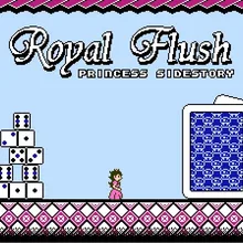 Королевский зеркалом принцесса сторона история карточная игра для 72 Булавки 8 бит игрок