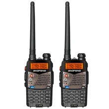 2 шт. Baofeng UV-5RA двухканальные рации двойной бренд UV 5RA CB радио 5 Вт 128CH VOX фонарик Портативный Профессиональный FM трансивер