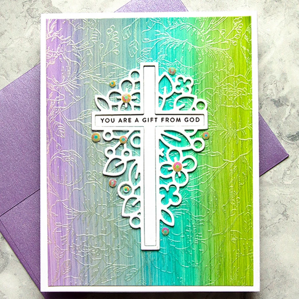 

Gowing Cross Shape Metal Cutting Dies for Scrapbooking Album Craft embossing stamps and dies set for wedding card making new