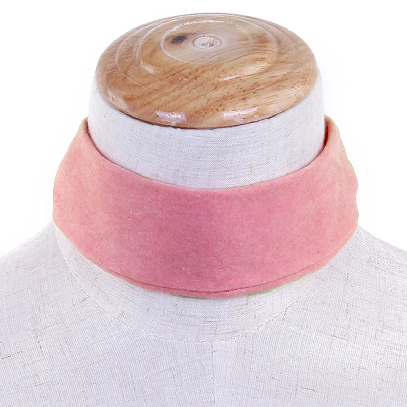 7 Colors Fashion Punk  Wide Plain Velvet Collar Choker Necklace Women Multicolor Gothic Basic Black Rope Necklaces Jewelry 5cm