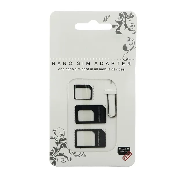 Micro Nano SIM Card Adapter Connector Kit For iPhone 5 6 7 plus 5S Xiaomi Redmi Note 4  All Phone Standard SIM Holder 1