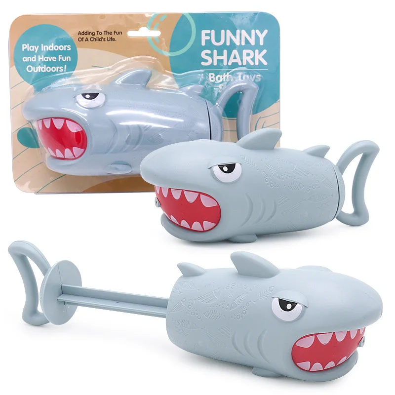 

Kids Animal Shark Water Gun Fashion Summer Bath Toys Boy Bathroom Toys for Toddler Boys Kids Toys & Hobbies Water Toys