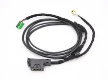 AIDUAUTO-Interface USB, AMI AUX, avec faisceau de câbles, compatible avec AUDI A4, A5, A6, Q5, Q7, 4F0 035 909