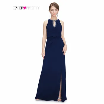 Evening Dress Ever Pretty EP08383 2017 New Arrival Elegant Neckline Women Long Sexy On Line Plus Size Evening Gown Dress
